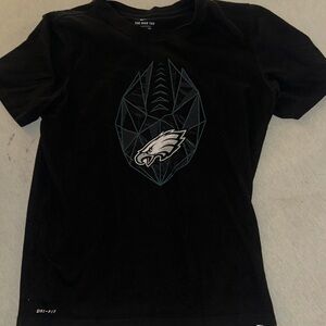 Mens Size Large Nike Black Dri-FIT Graphic Tee